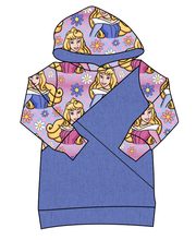 Load image into Gallery viewer, Sleeping Princess Check Classic Hoodie (or Crewneck)
