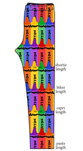 Load image into Gallery viewer, Colourful Crayons Basic Leggings