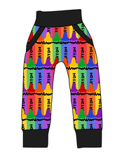 Load image into Gallery viewer, Colourful Crayons Beanpole Pants And Shorts