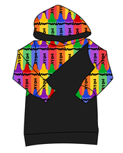 Load image into Gallery viewer, Colourful Crayons Classic Hoodie (or Crewneck)