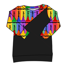 Load image into Gallery viewer, Colourful Crayons Classic Hoodie (or Crewneck)