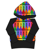 Load image into Gallery viewer, Colourful Crayons Grow With Me Hoodie (or Crewneck)