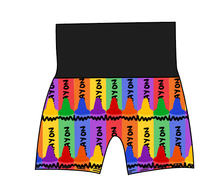 Load image into Gallery viewer, Colourful Crayons Grow With Me Pants And Shorts