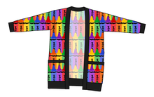 Load image into Gallery viewer, Colourful Crayons Kids Grandpa Cardigan