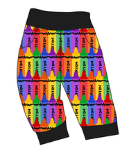 Load image into Gallery viewer, Colourful Crayons Ladies' Joggers and Jogger Shorts