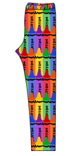 Load image into Gallery viewer, Colourful Crayons Ladies' Lounge Leggings