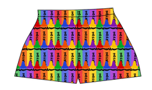 Load image into Gallery viewer, Colourful Crayons Ladies' Lounge Shorts