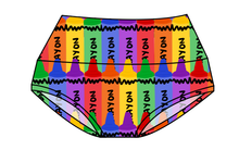 Load image into Gallery viewer, Colourful Crayons Ladies' Underwear