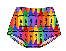 Load image into Gallery viewer, Colourful Crayons Ladies' Underwear