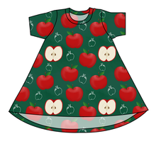 Load image into Gallery viewer, A is for Apple Basic T-Shirt Dress