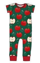 Load image into Gallery viewer, A is for Apple Emmett Pants And Shorts T-Shirt Romper