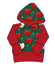Load image into Gallery viewer, A is for Apple Grow With Me Hoodie (or Crewneck)