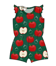 Load image into Gallery viewer, A is for Apple Ivy Summer Romper