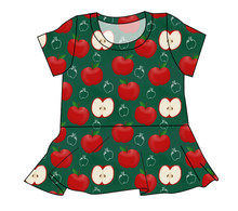 Load image into Gallery viewer, A is for Apple Ladies' Peplum Top