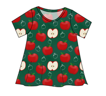 Load image into Gallery viewer, A is for Apple Ladies' Swing Tee