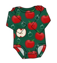 Load image into Gallery viewer, A is for Apple Lap Neck Bodysuit