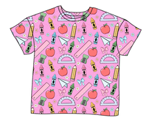 Load image into Gallery viewer, Cupcake School Supplies Ladies' Oversized Tee