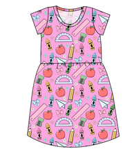 Load image into Gallery viewer, Cupcake School Supplies Ladies' Play Dress