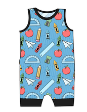 Load image into Gallery viewer, Rad School Supplies Emmett Pants And Shorts T-Shirt Romper
