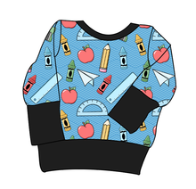 Load image into Gallery viewer, Rad School Supplies Grow With Me Hoodie (or Crewneck)