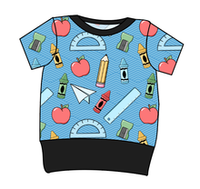 Load image into Gallery viewer, Rad School Supplies Grow With Me Tee