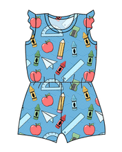 Load image into Gallery viewer, Rad School Supplies Ivy Summer Romper