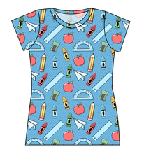 Load image into Gallery viewer, Rad School Supplies Ladies' Basic Tee