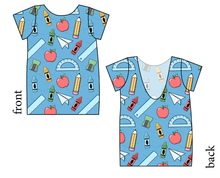 Load image into Gallery viewer, Rad School Supplies Low Back Ballerina Tee