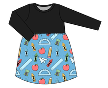 Load image into Gallery viewer, Rad School Supplies Play Dress