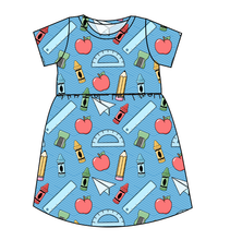 Load image into Gallery viewer, Rad School Supplies Play Dress
