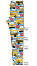 Load image into Gallery viewer, Wheels on the Bus Basic Leggings