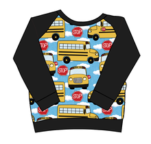 Load image into Gallery viewer, Wheels on the Bus Classic Hoodie (or Crewneck)
