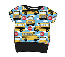 Load image into Gallery viewer, Wheels on the Bus Grow With Me Tee