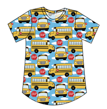 Load image into Gallery viewer, Wheels on the Bus Ladies' Relaxed Tee