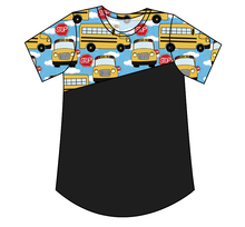Load image into Gallery viewer, Wheels on the Bus Ladies' Relaxed Tee