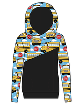 Load image into Gallery viewer, Wheels on the Bus Ladies Hoodie