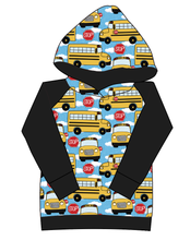 Load image into Gallery viewer, Wheels on the Bus Ladies Hoodie