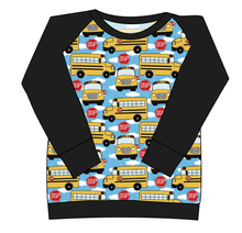Load image into Gallery viewer, Wheels on the Bus Ladies' Classic Crewneck