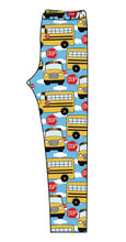 Load image into Gallery viewer, Wheels on the Bus Ladies' Lounge Leggings