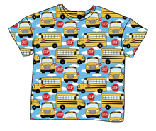 Load image into Gallery viewer, Wheels on the Bus Ladies' Oversized Tee