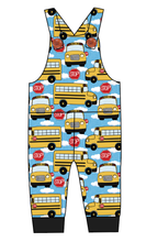 Load image into Gallery viewer, Wheels on the Bus Overalls and Shortalls