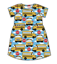 Load image into Gallery viewer, Wheels on the Bus Play Dress