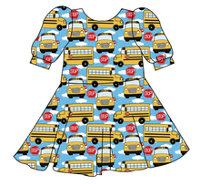 Load image into Gallery viewer, Wheels on the Bus Prairie Dress