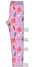 Load image into Gallery viewer, Cupcake School Supplies Basic Leggings