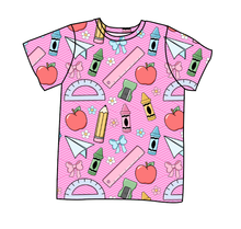 Load image into Gallery viewer, Cupcake School Supplies Basic Tee and Tank