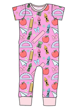 Load image into Gallery viewer, Cupcake School Supplies Emmett Pants And Shorts T-Shirt Romper