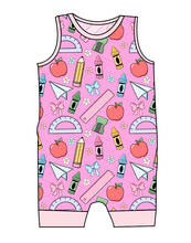 Load image into Gallery viewer, Cupcake School Supplies Emmett Pants And Shorts T-Shirt Romper