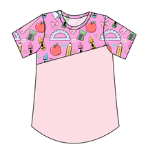 Load image into Gallery viewer, Cupcake School Supplies Kids' Relaxed Tee