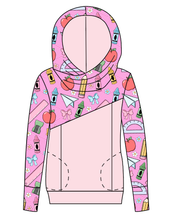 Load image into Gallery viewer, Cupcake School Supplies Ladies Hoodie