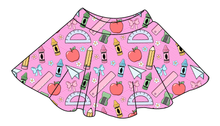 Load image into Gallery viewer, Cupcake School Supplies Ladies' Circle Skirt
